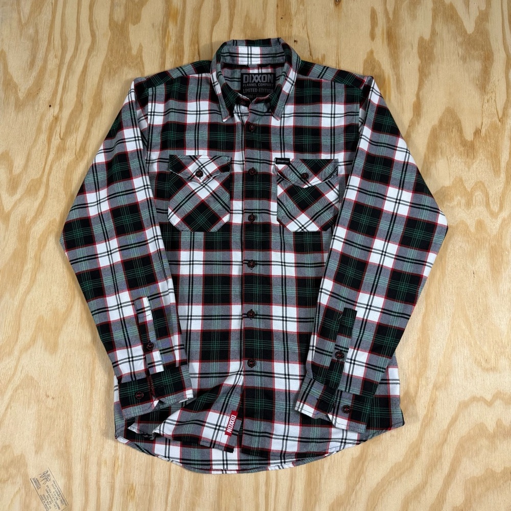 Dixxon Flannel Company Mens Flannel Shirt Plaid Snap On Limited M